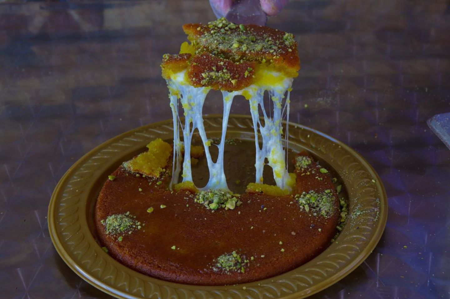 كنافة ناعمه نابلسية قشطة - صغير