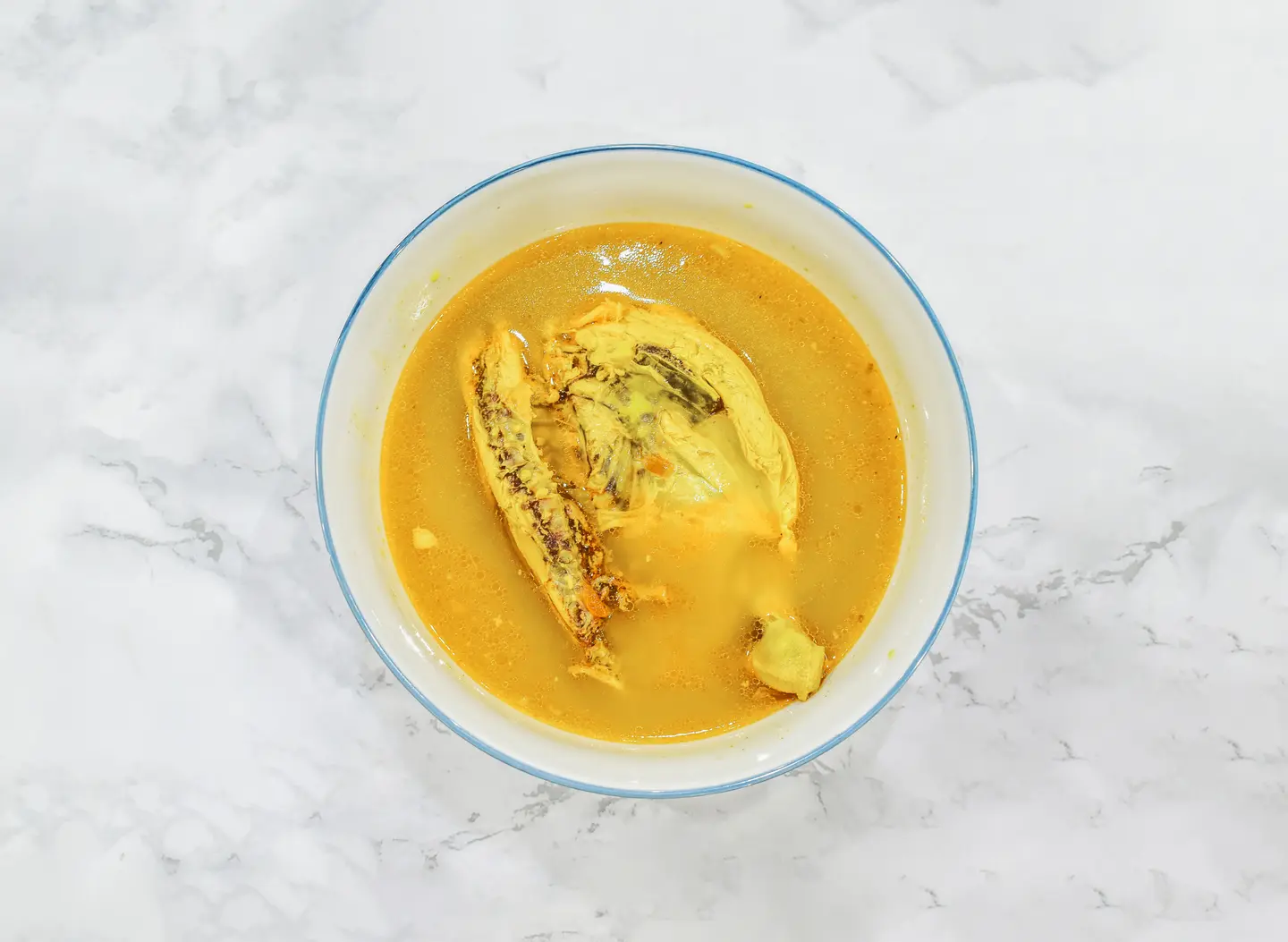 Half  Boiled Chicken - Shabi Rice