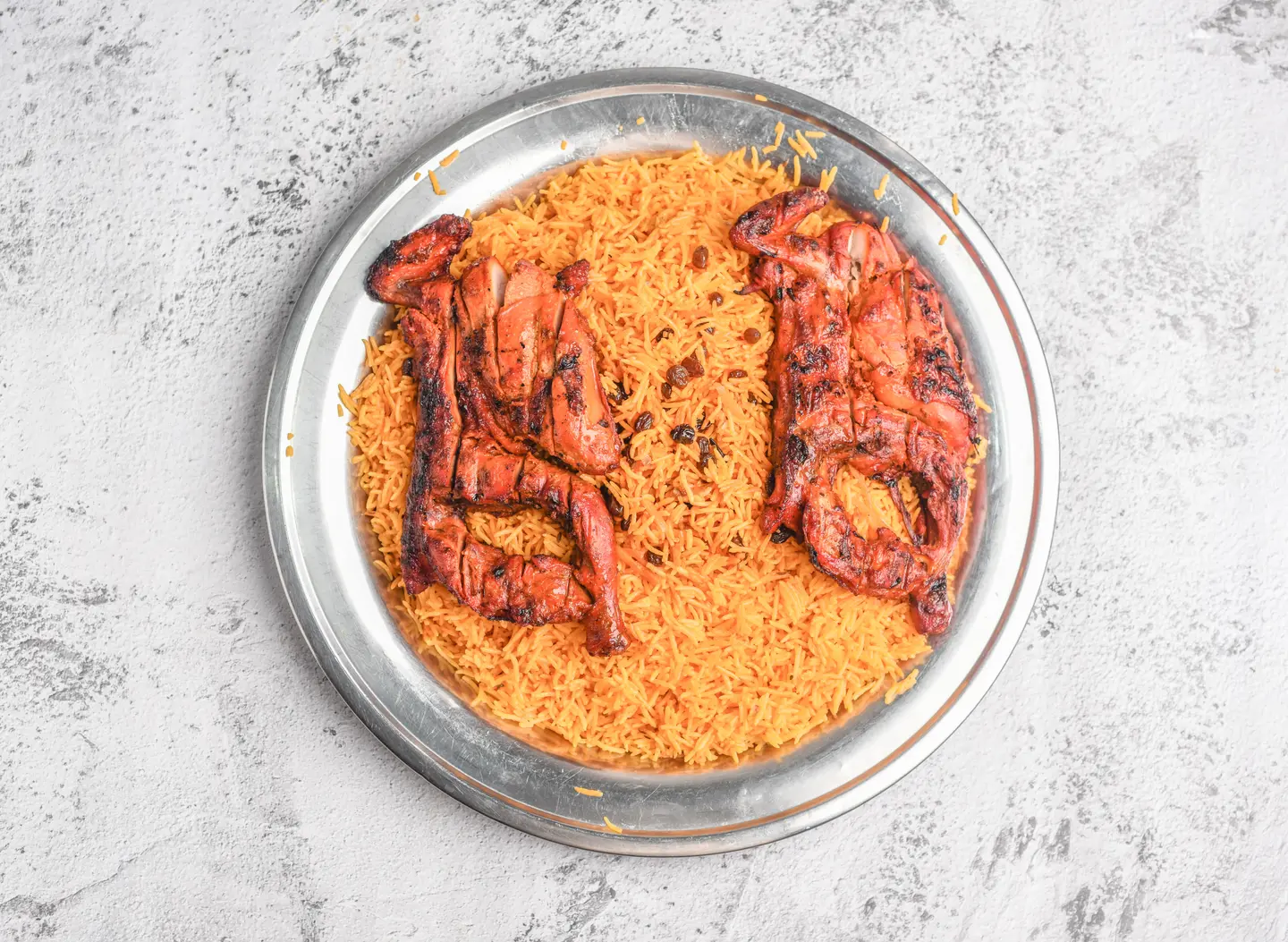 Charcoal Chicken With Rice - Whole Chicken