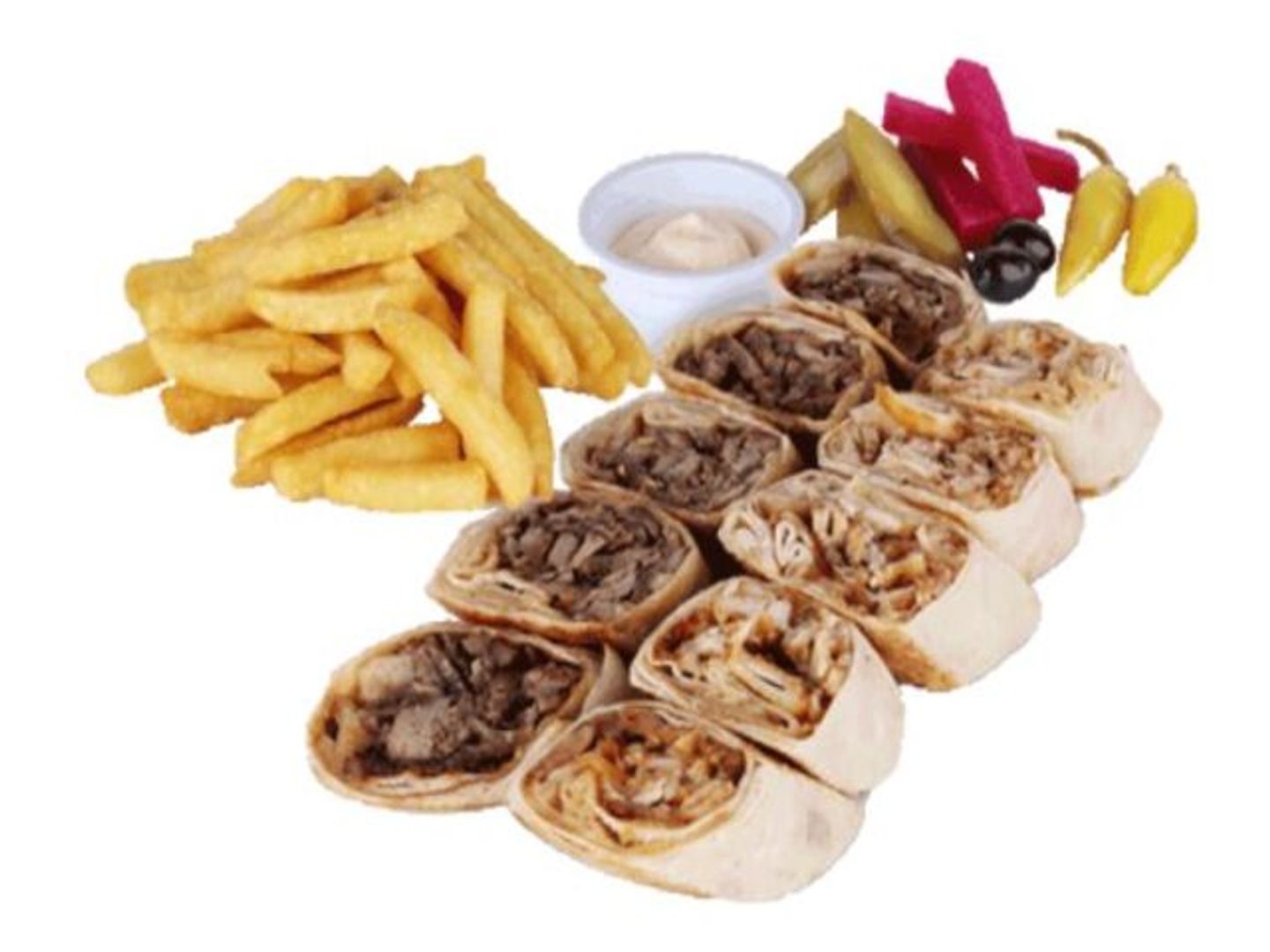 شاورما عربي وسط - دجاج
