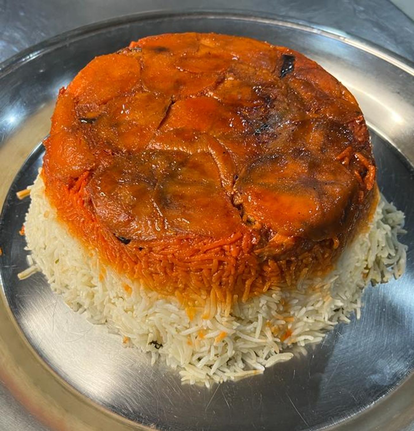 مقلوبة دجاج - دجاجة كاملة