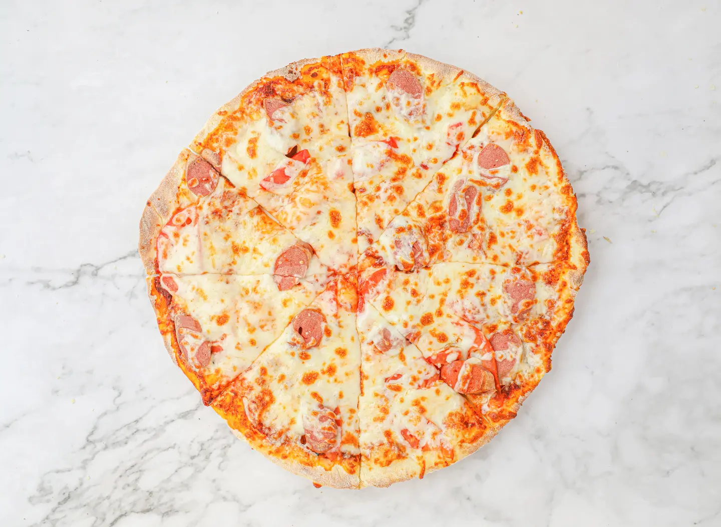 بيتزا نقانق  - صغير