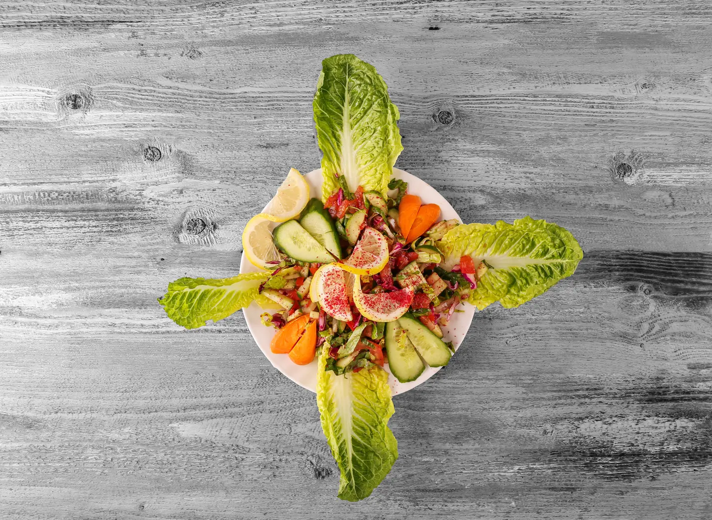 سلطة خضراء - صغير