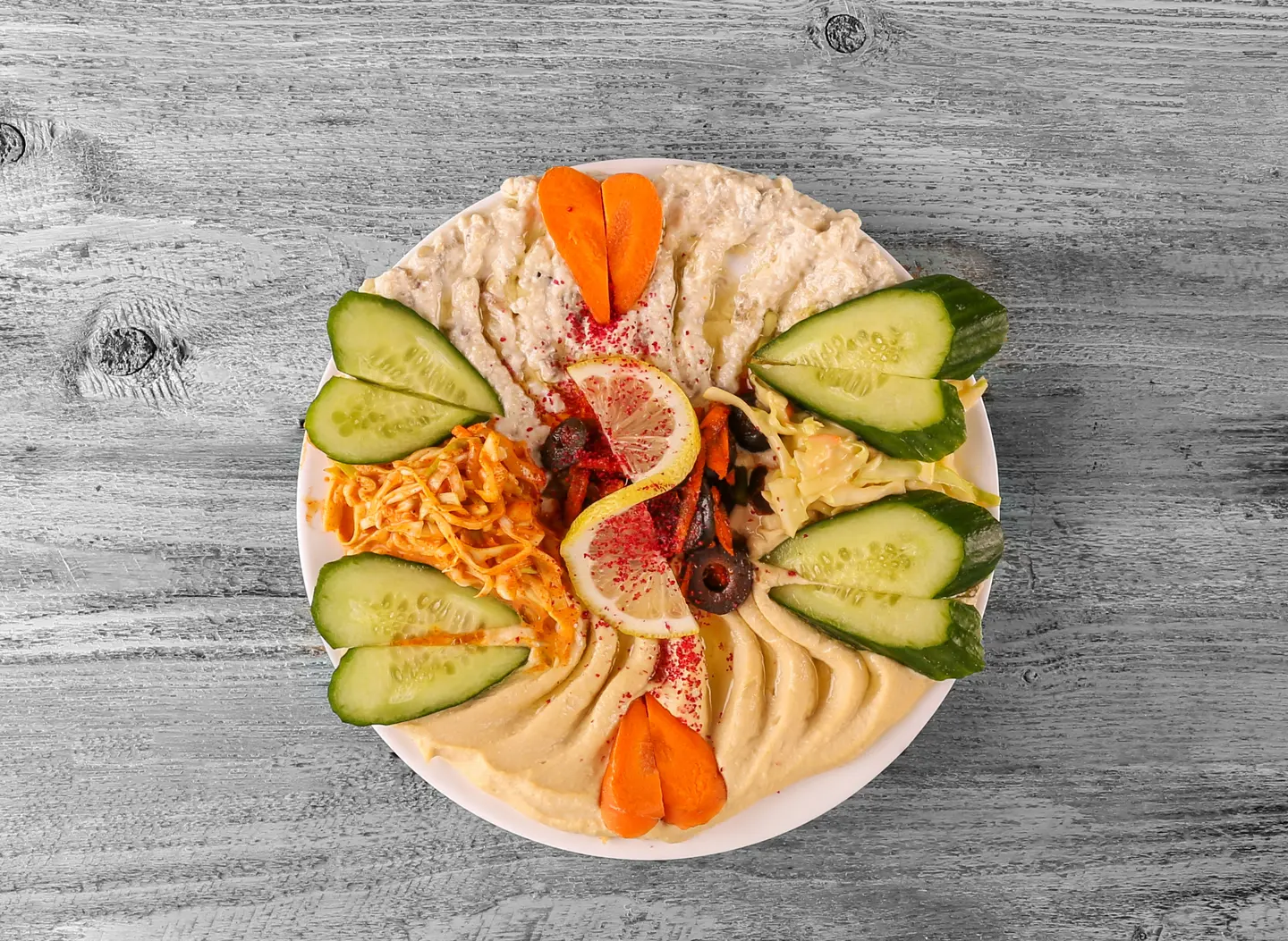 صحن مقبلات مشكل - صغير