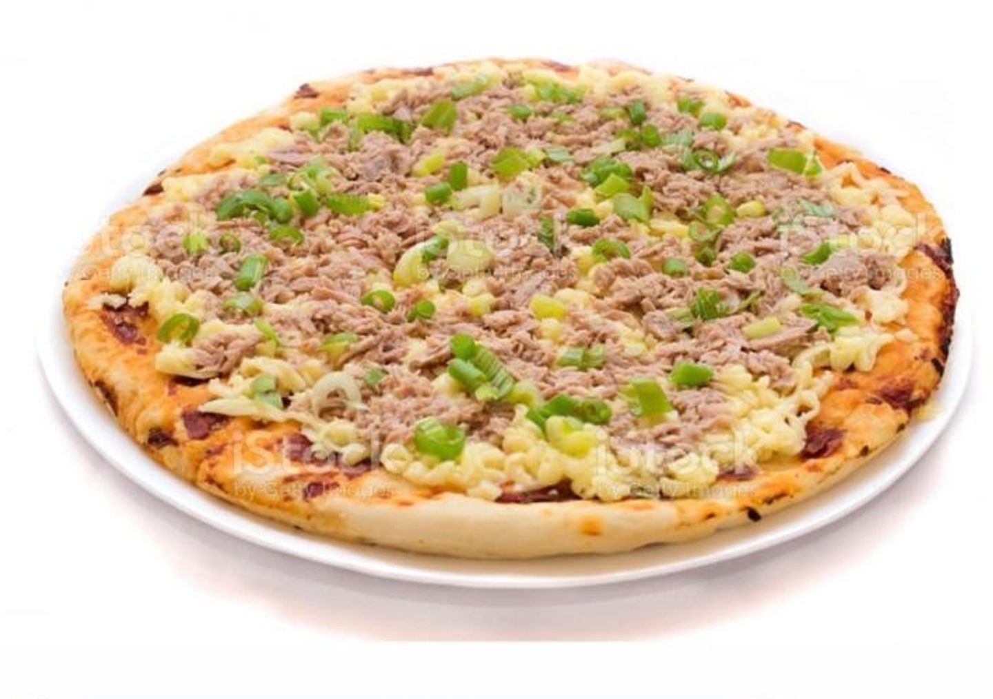 بيتزا تونة - وسط