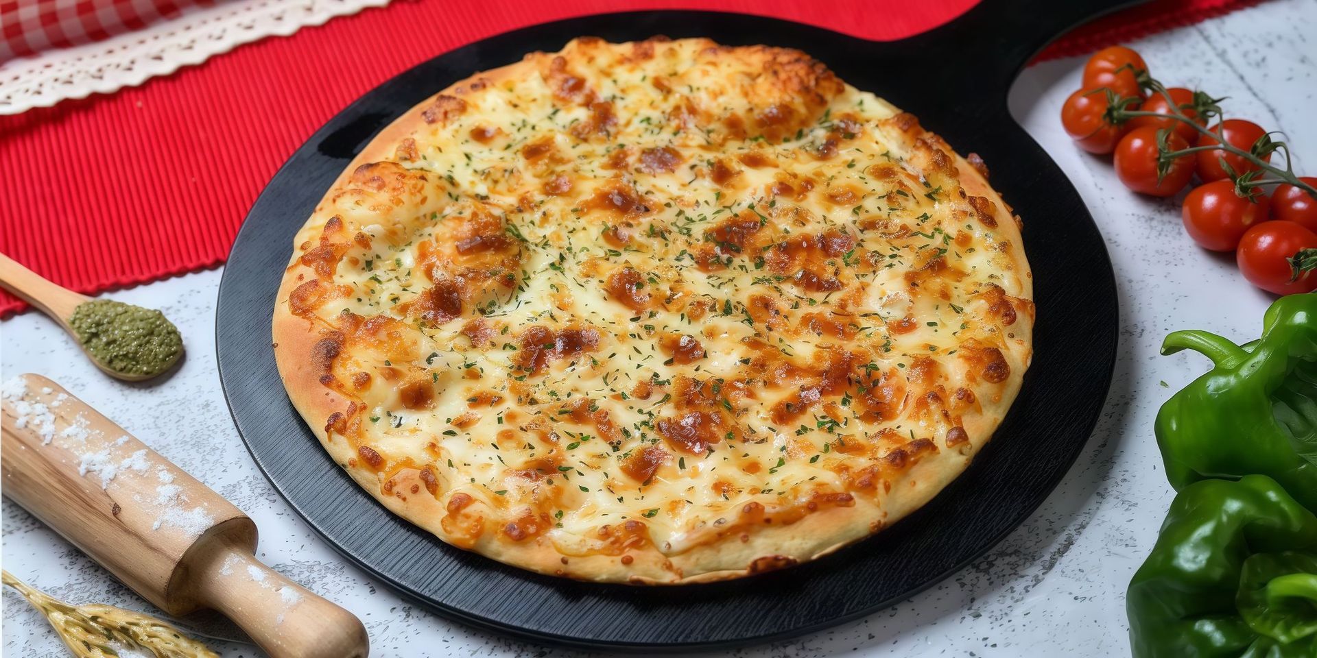 بيتزا مارغريتا - وسط