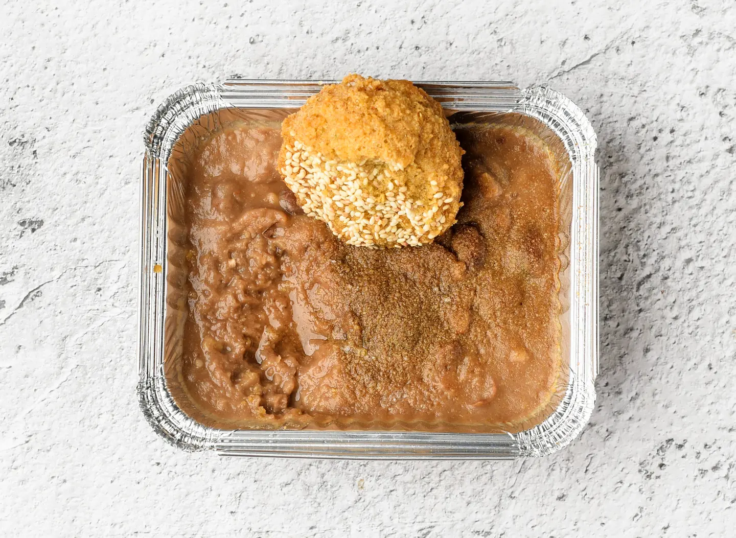 Foul On Falafel Plate  - Small