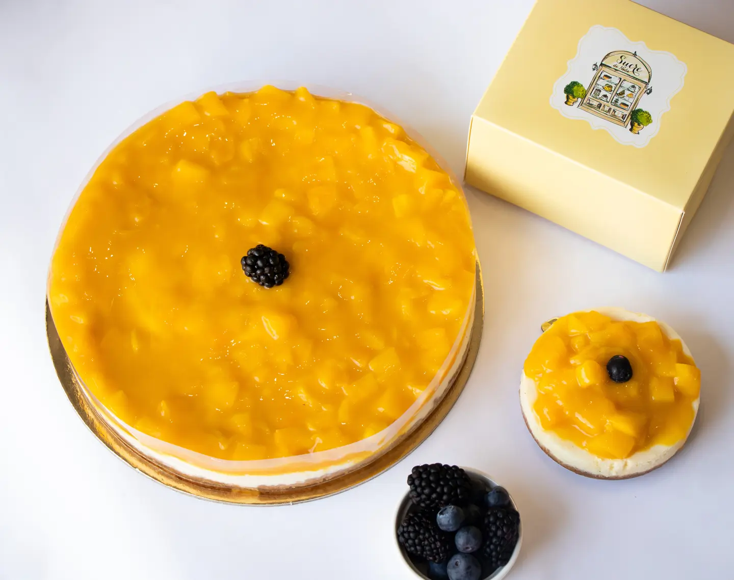 Mango Cheesecake - Mini