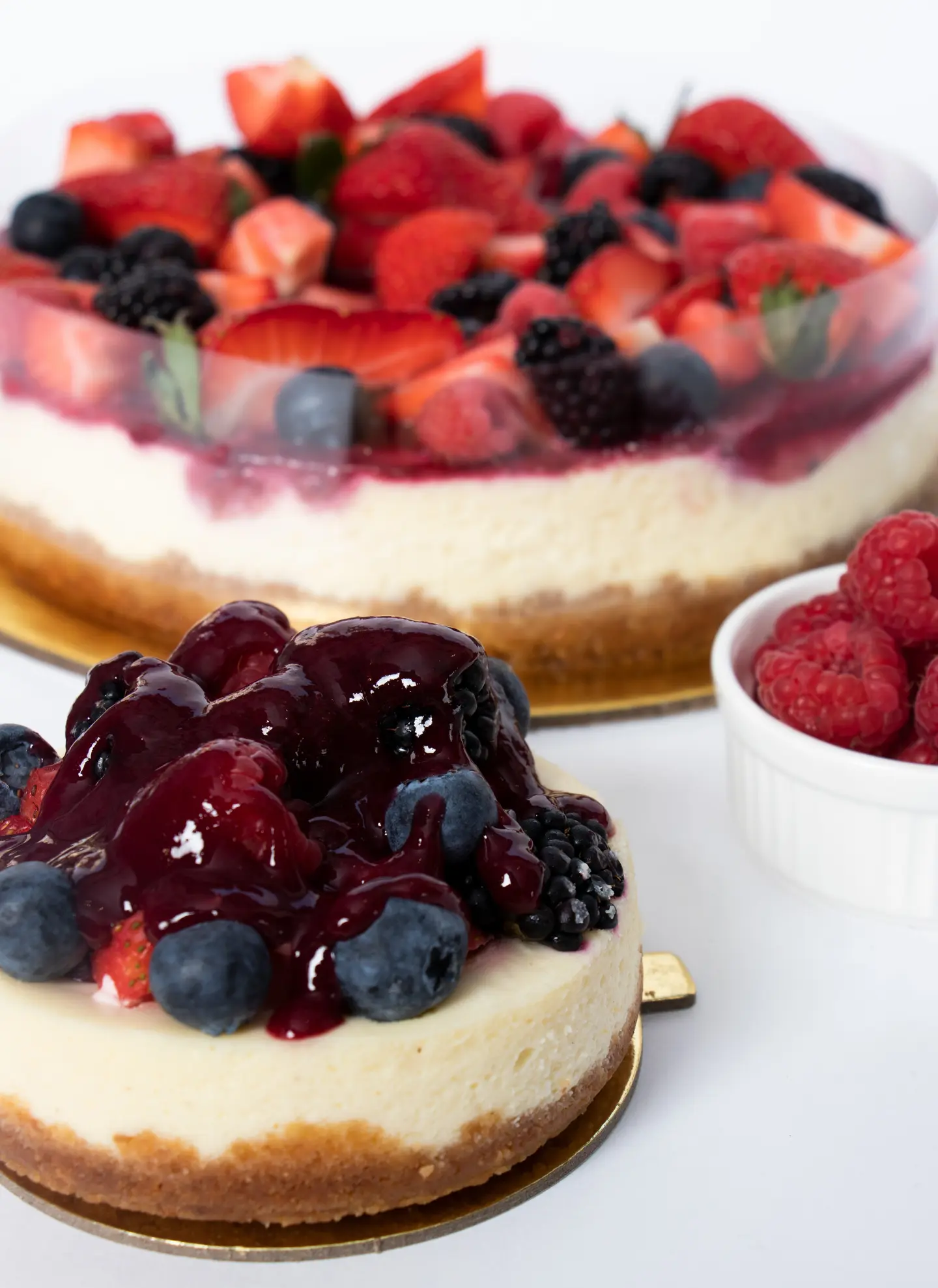 Mixed Fruit Cheesecake - Mini