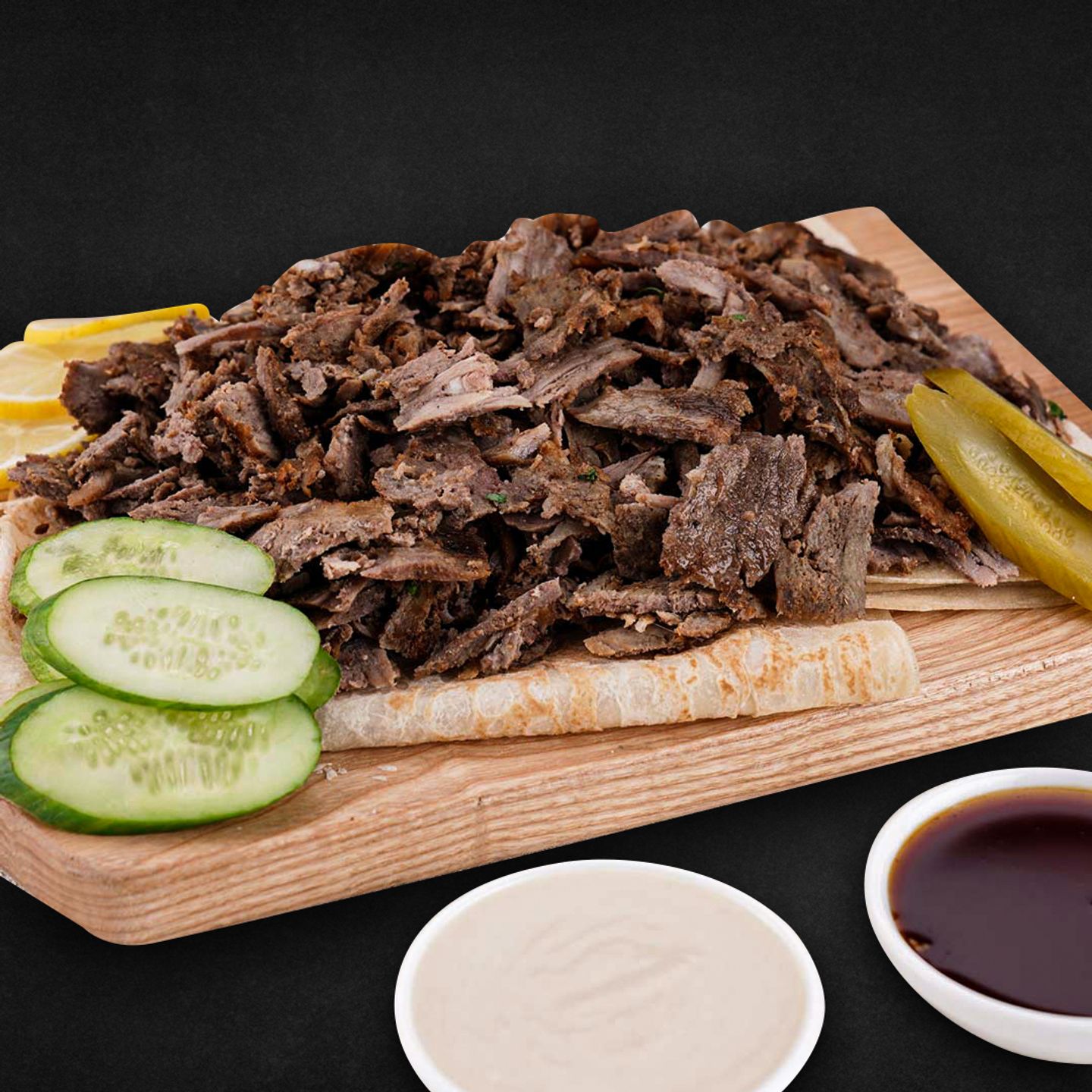 شاورما لحم  - نص كيلو