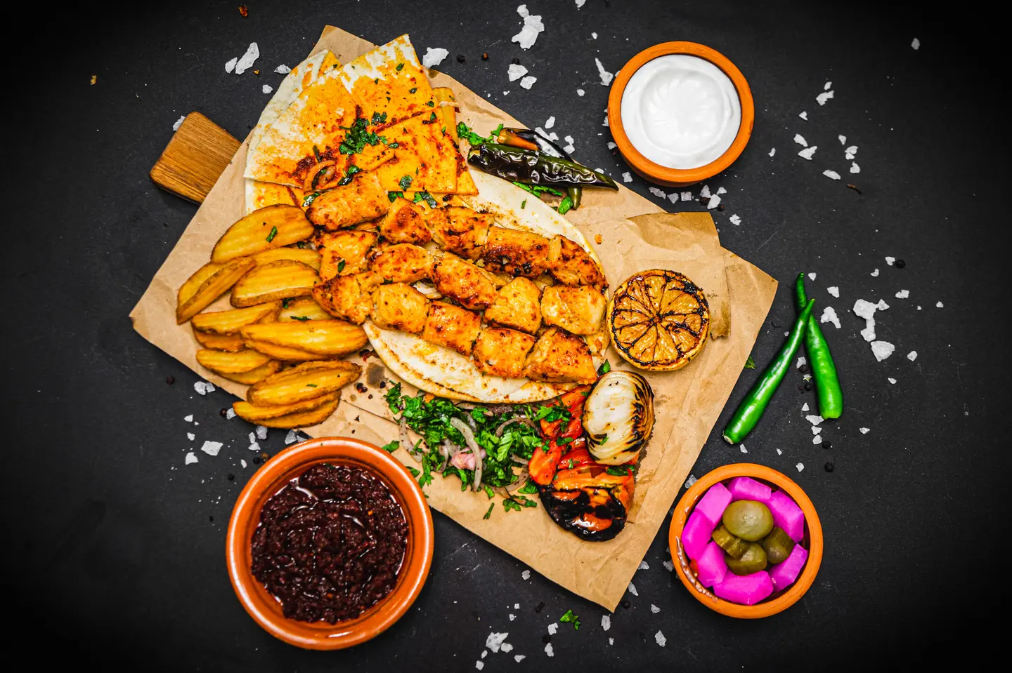 Shish Tawook - Plate