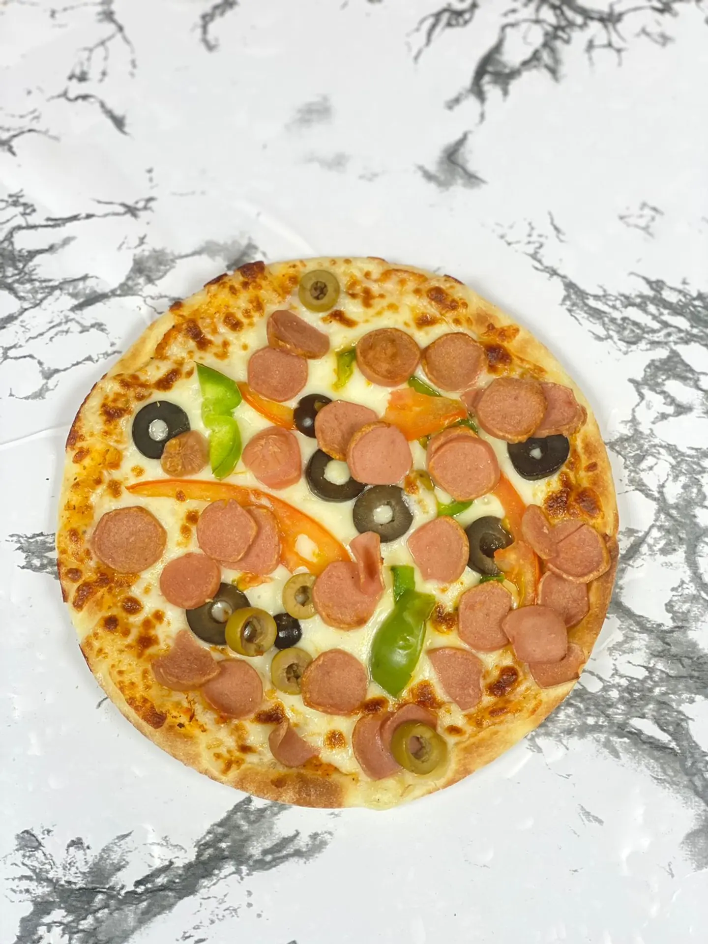 Hot Dog Pizza - Small
