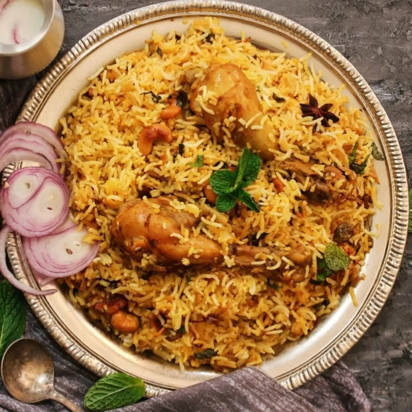 برياني دجاج - سنقل