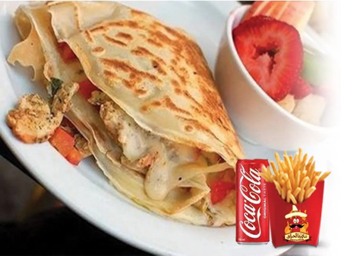 Crispy Chicken Zinger Crepe - Without Meal