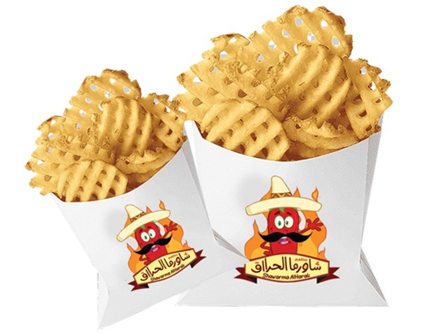 بطاطس كرسبي - وسط