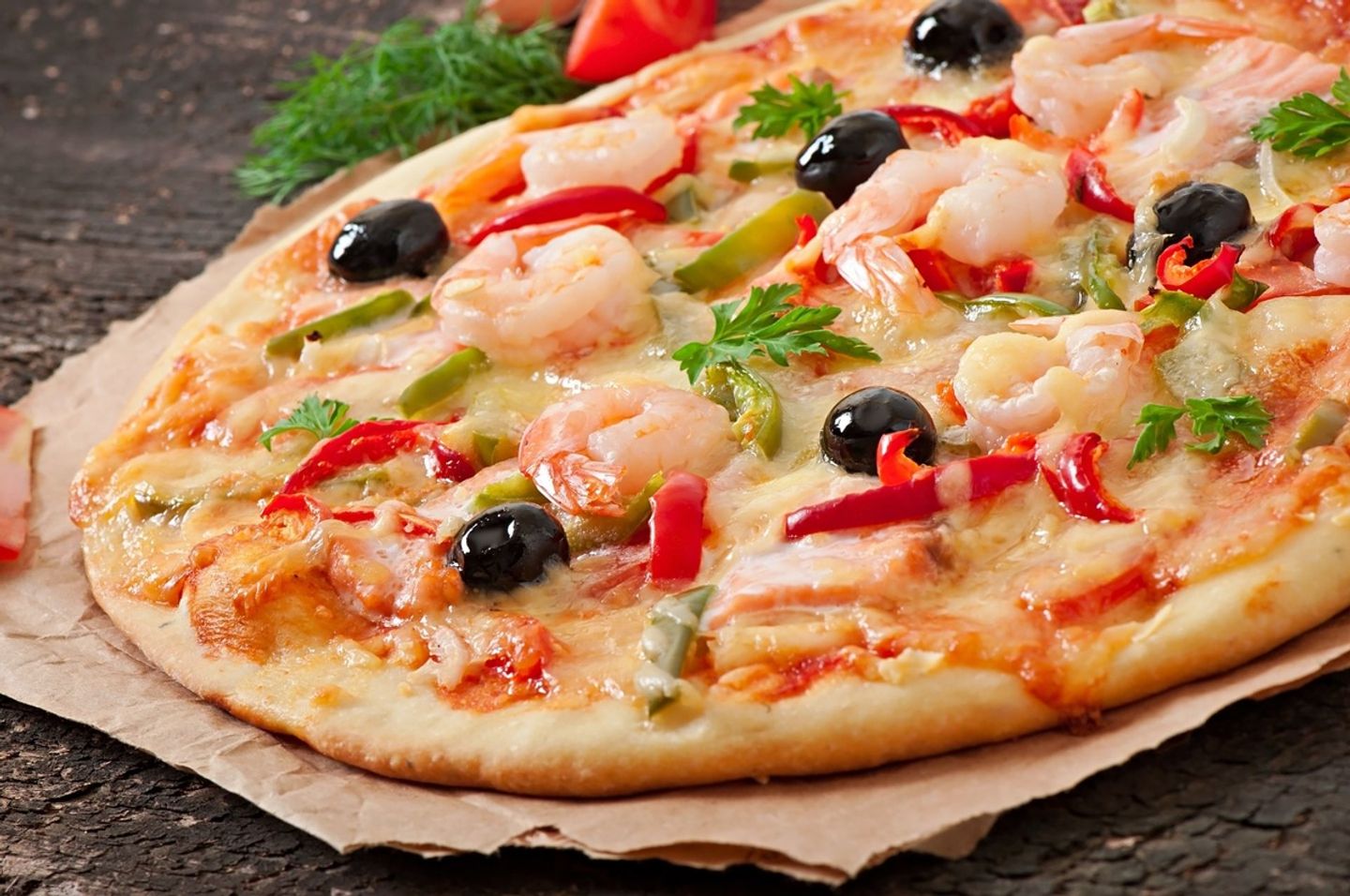 Shrimp Pizza - Small