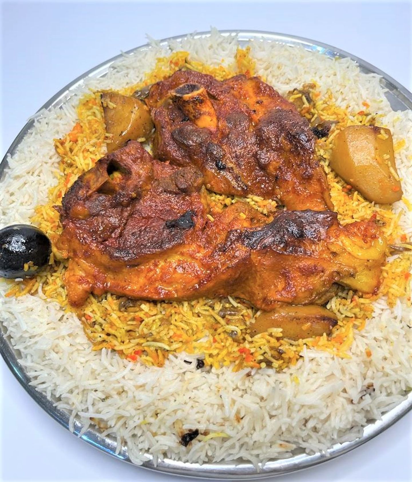 برياني لحم - برياني لحم لشخصين او ثلاثة