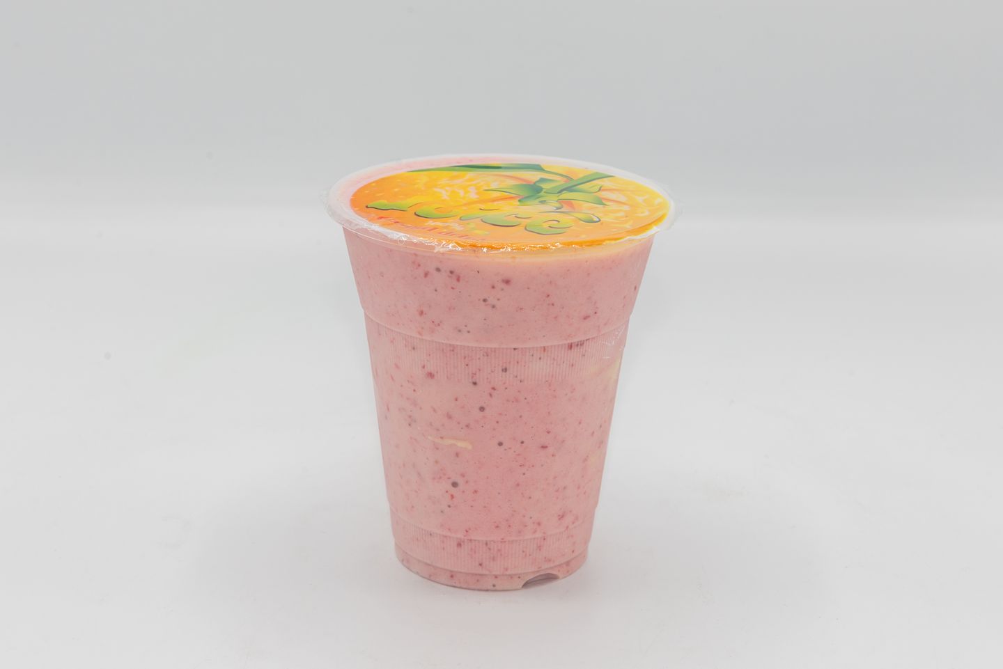 Banana Milk With Strawberry - Glass