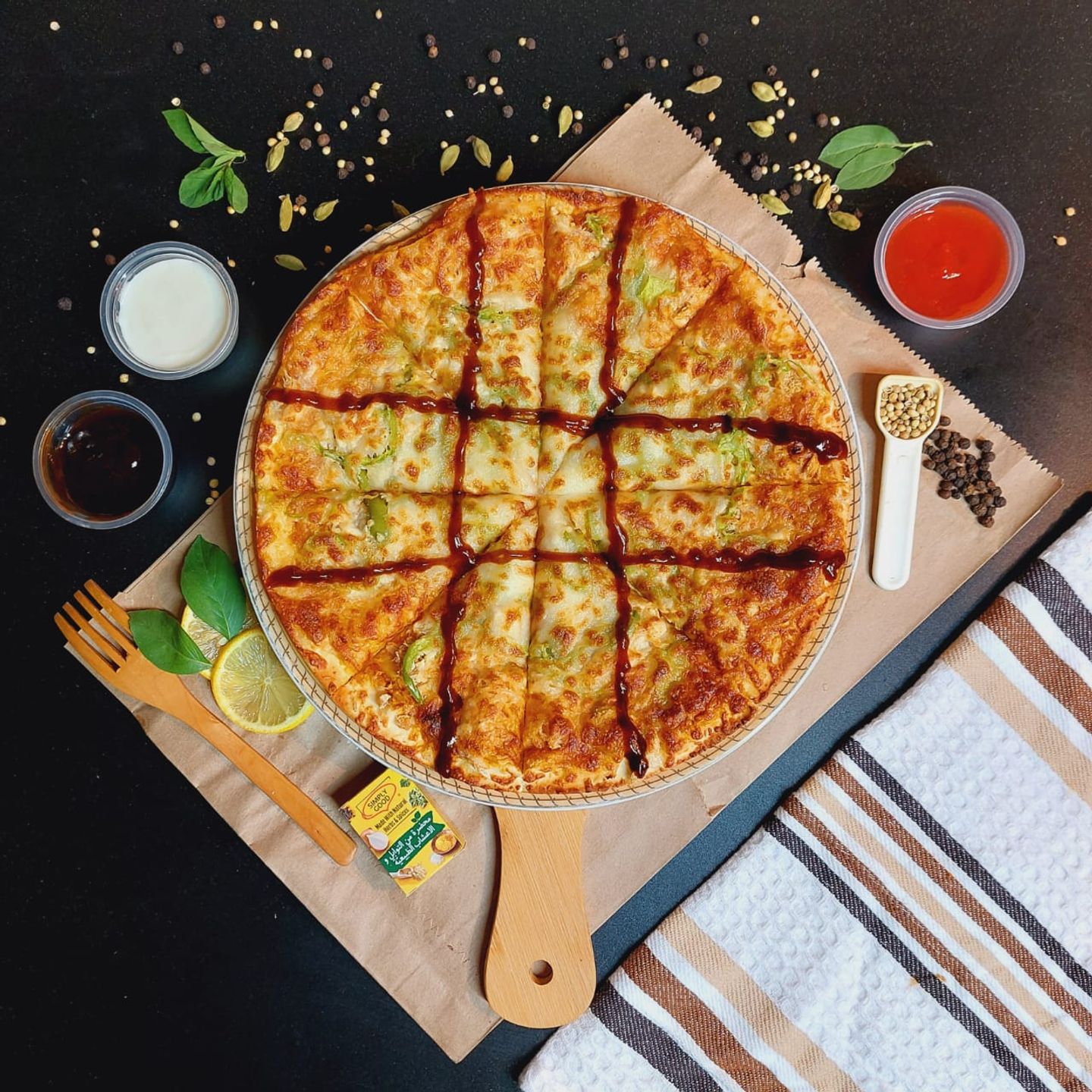 Bbq Pizza - Medium