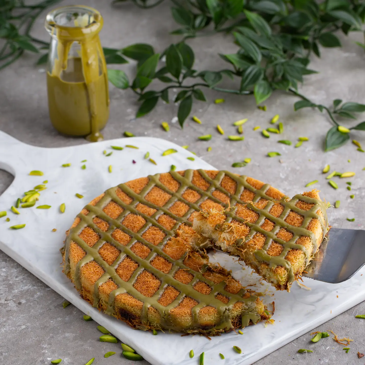 كنافة بستاشيو - وسط