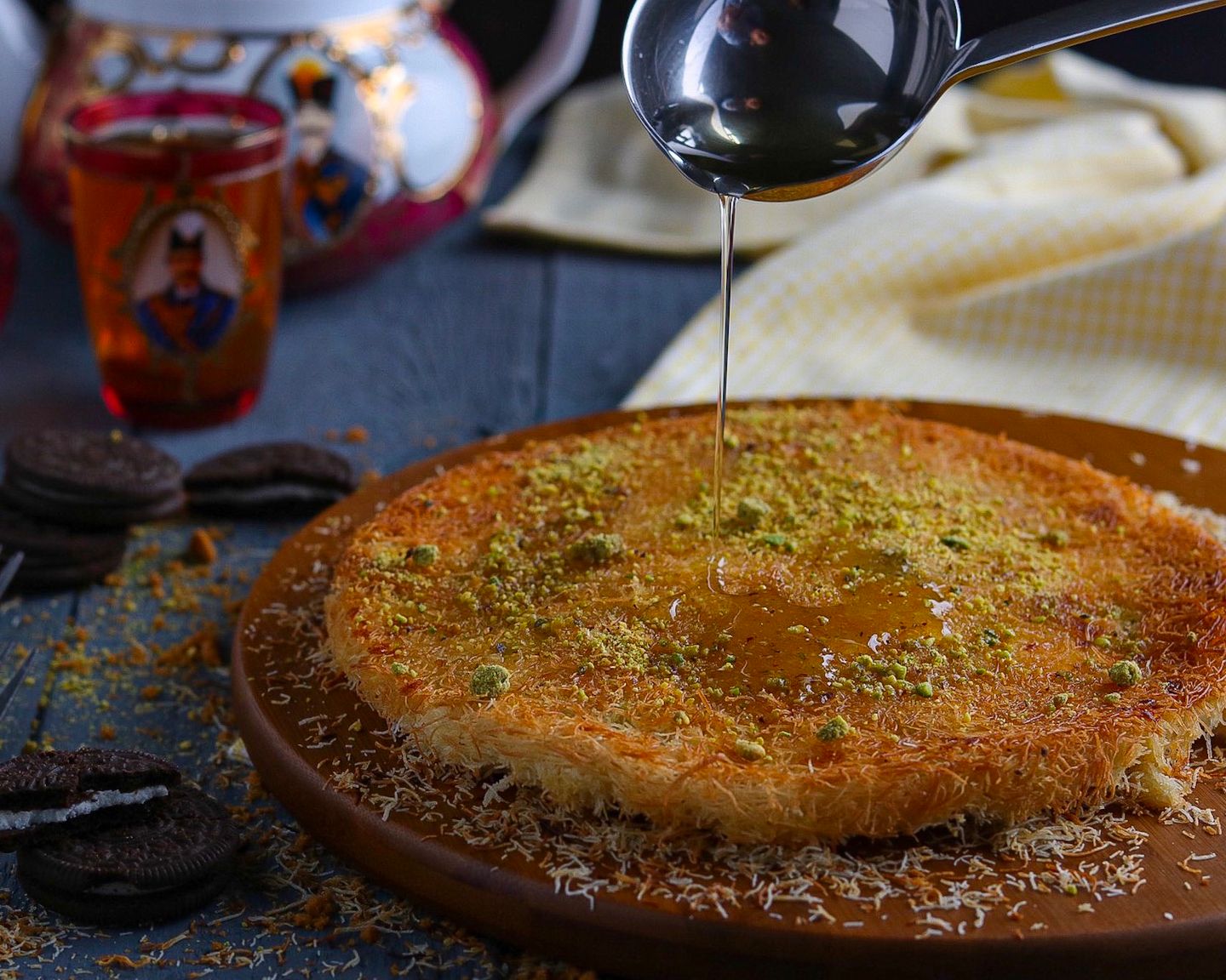 كنافة اوريو - وسط