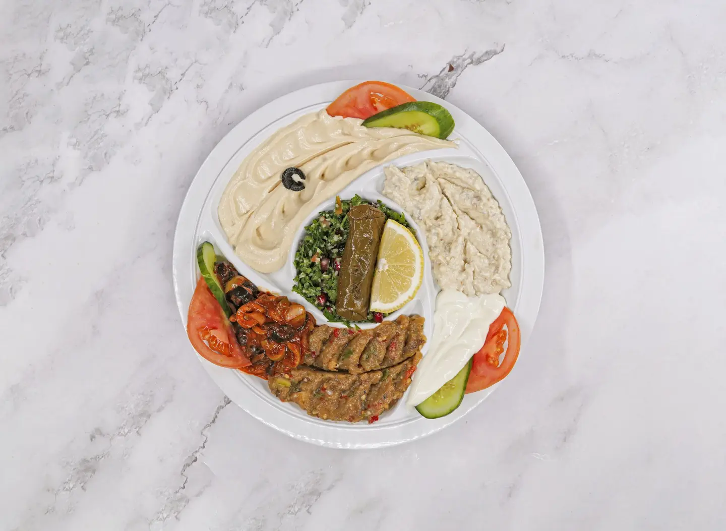 صحن مقبلات  - صغير