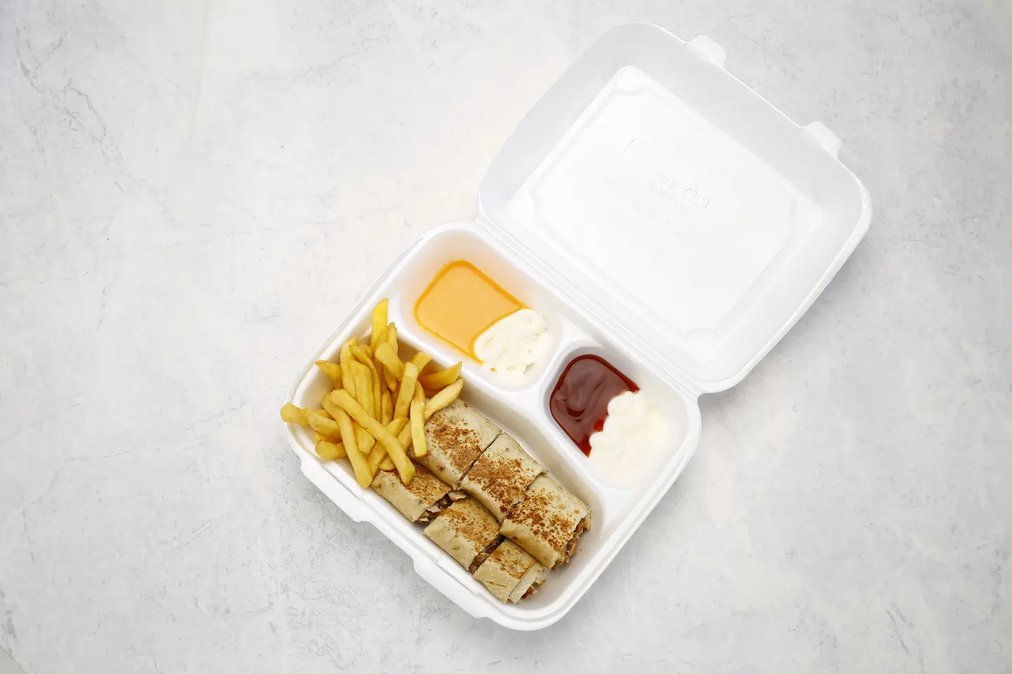 وجبة شاورما عربي - صغير