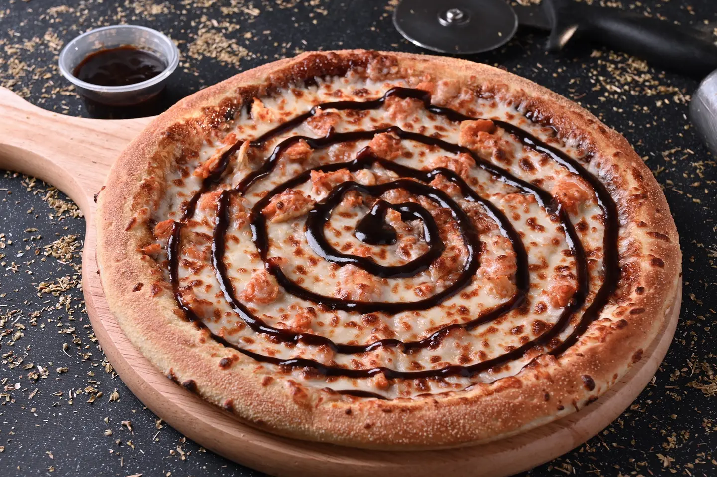 Pizza Chicken Bbq - Small