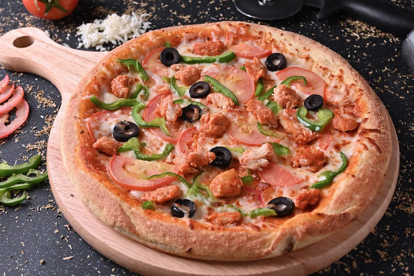 Pizza Chili Chicken - Small