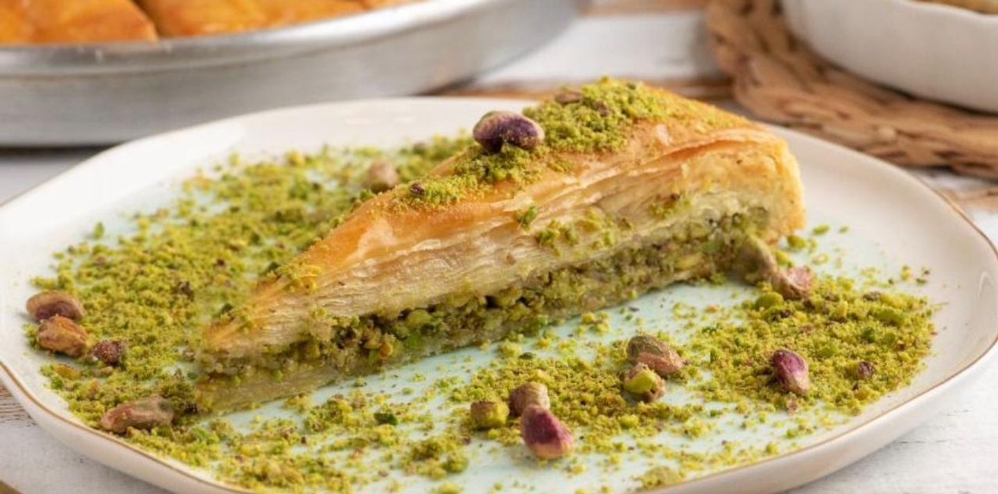بقلاوة بالفستق الحلبي - ربع كيلو