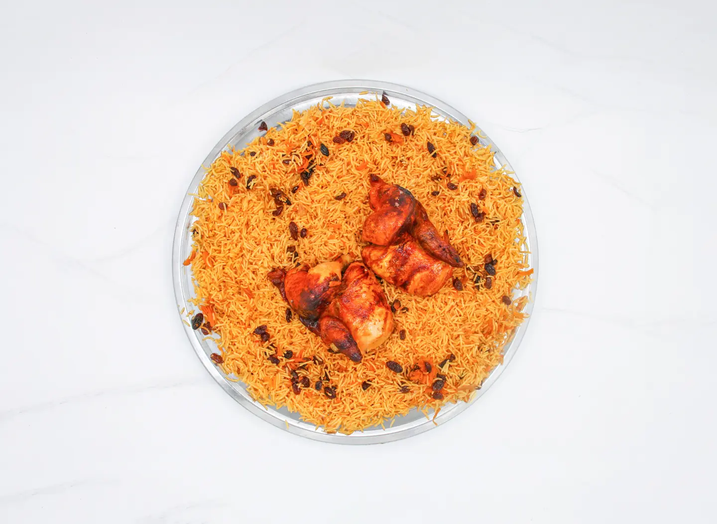 Grilled Chicken With Rice - Quarter Chicken