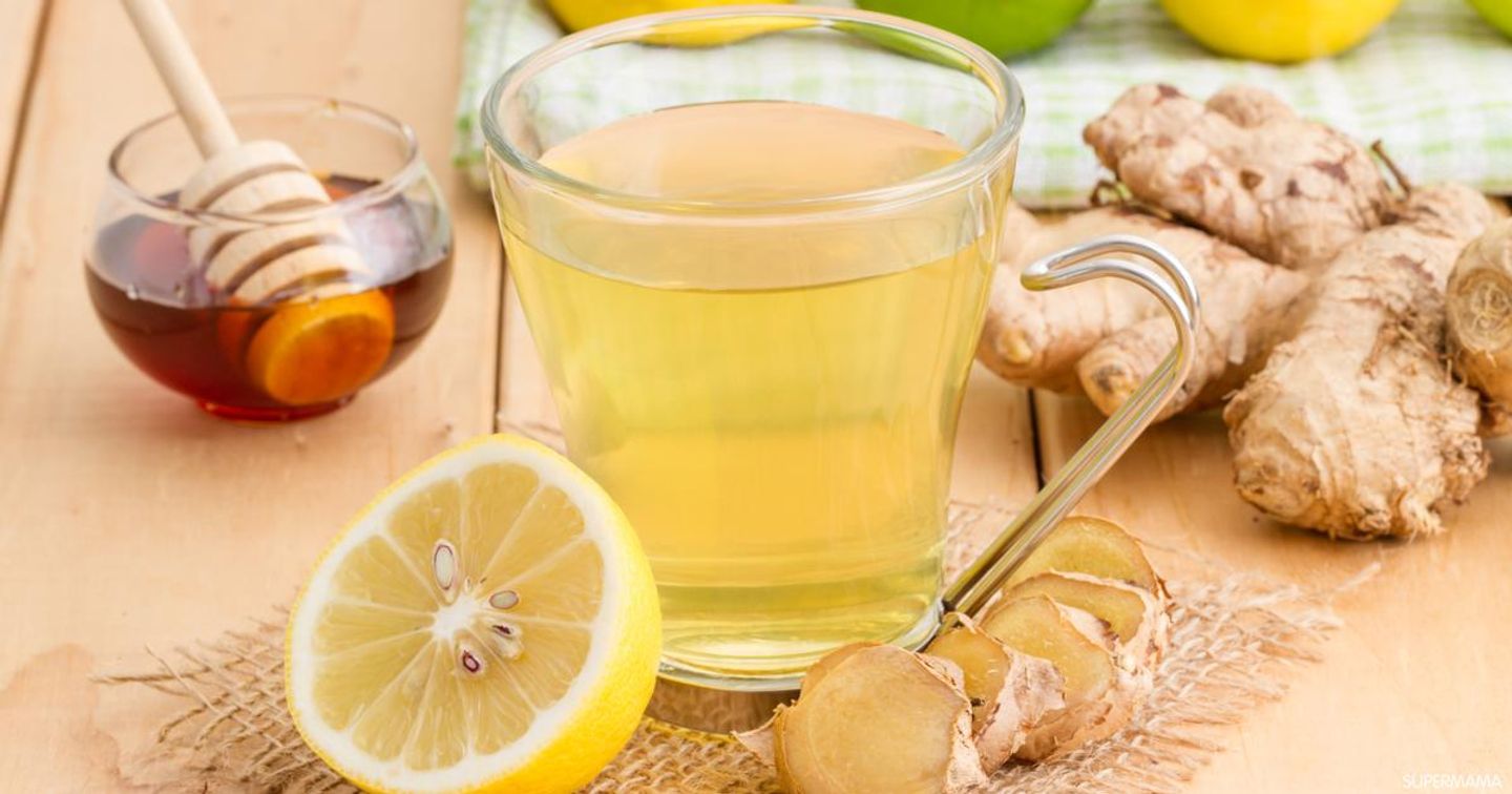 ليمون مع زنجبيل وعسل - صغير