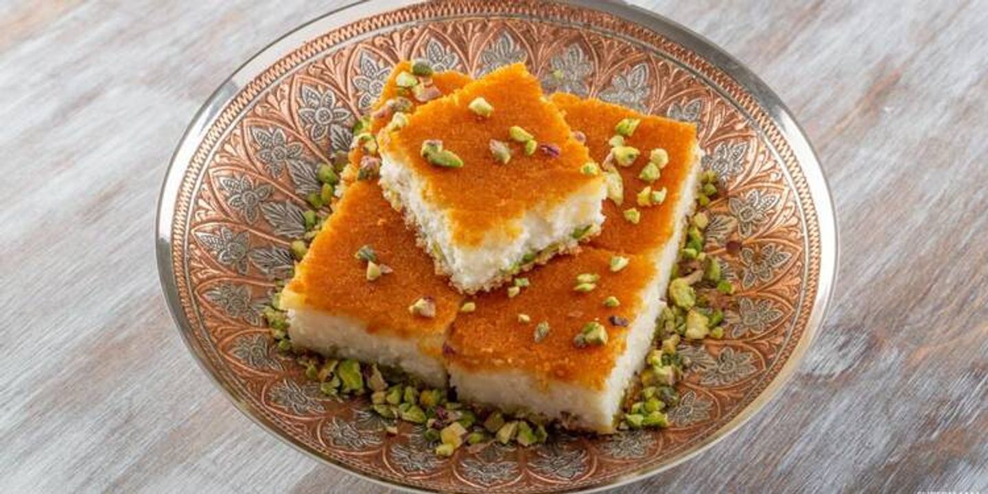 Cream Basbousa - 250 Grams