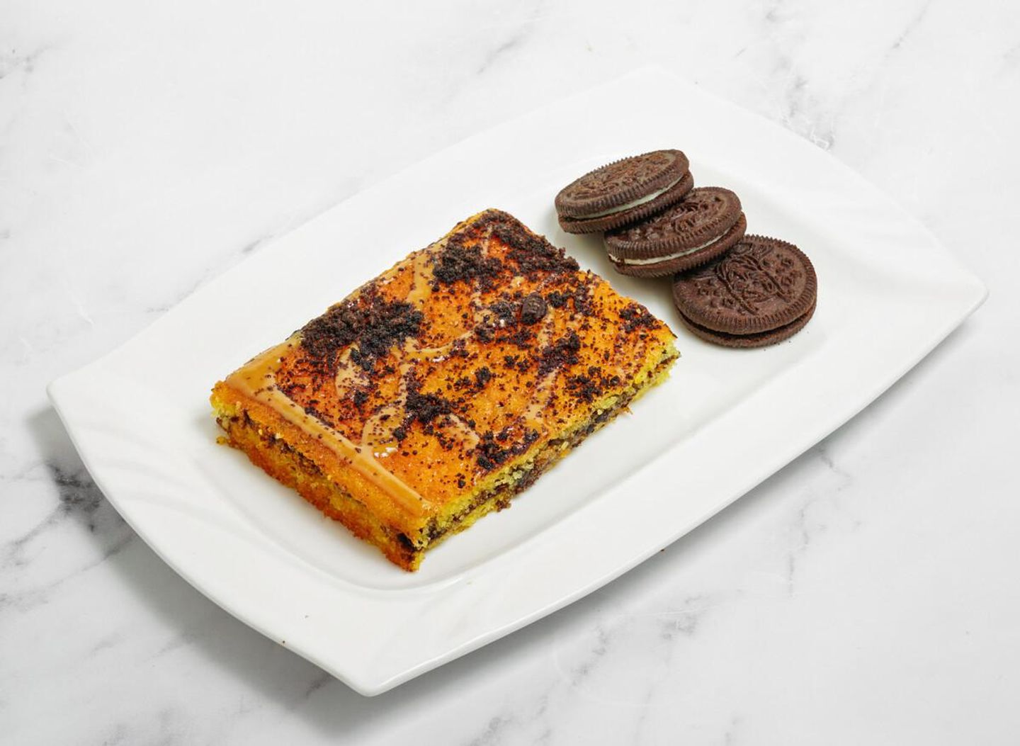 Oreo Basbousa - 250 Grams