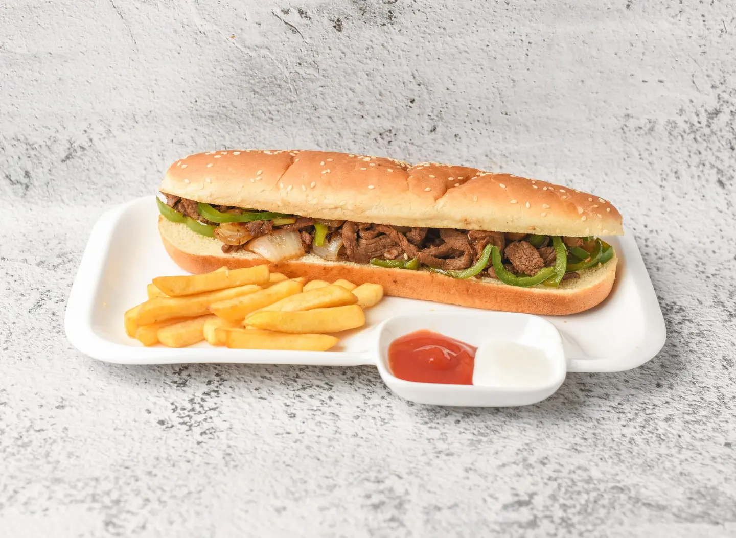 Beef Fajitas - Sandwich