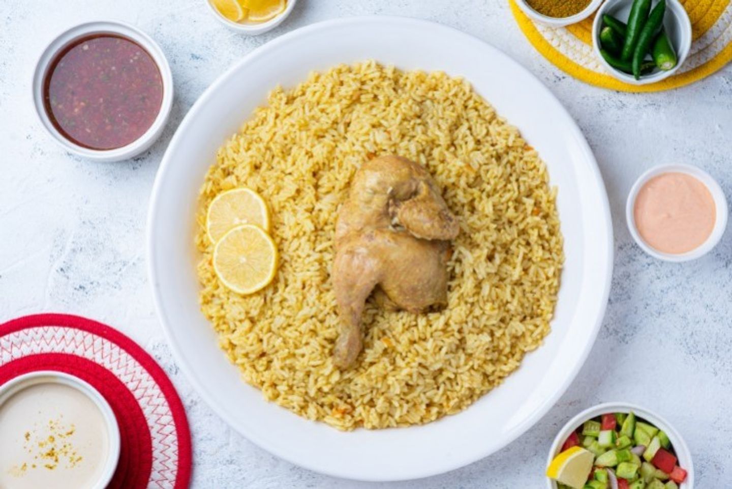 دجاج العقبة - نص حبة دجاج