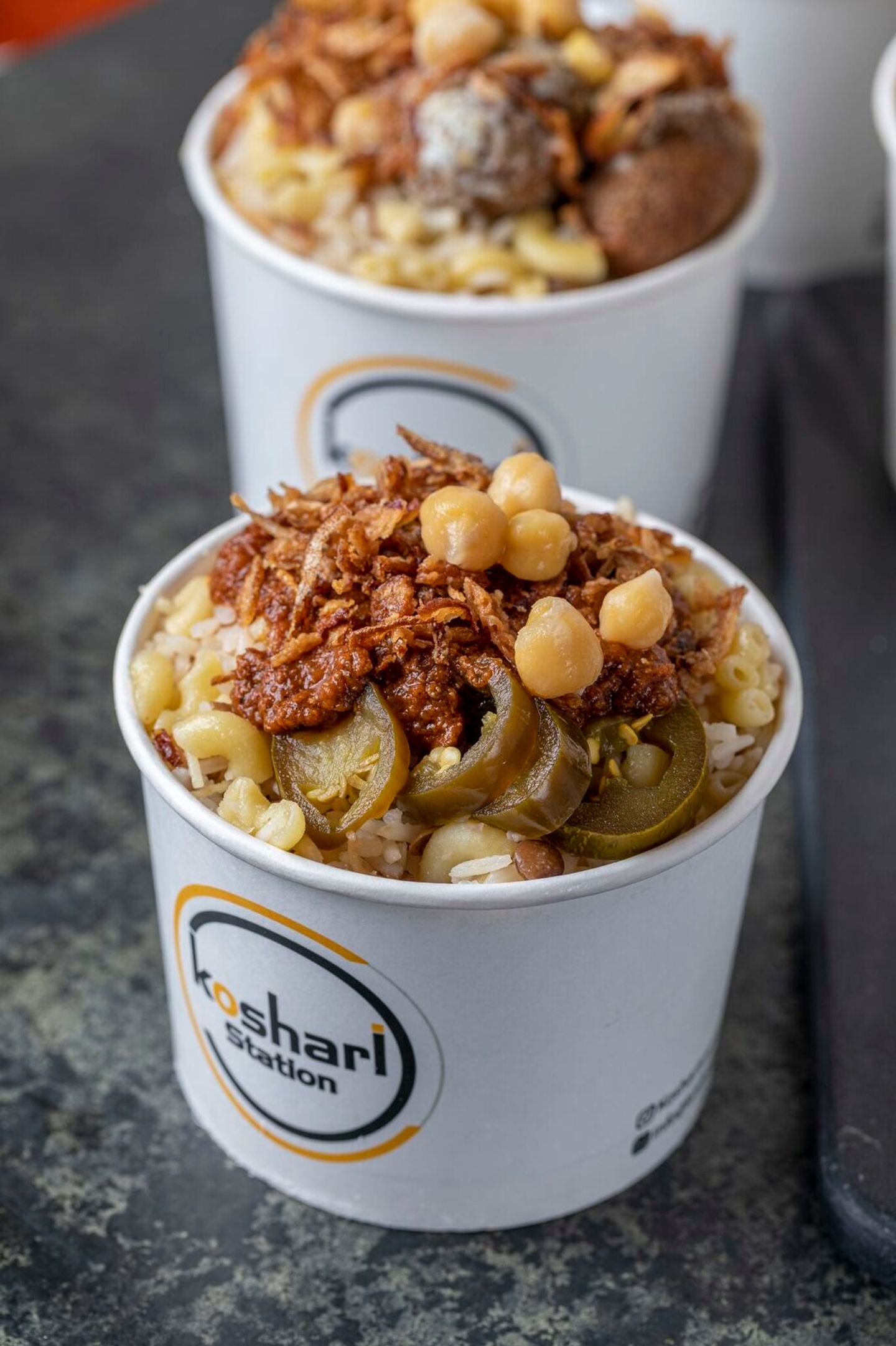 Jalapeno Beef Koshari - Plater