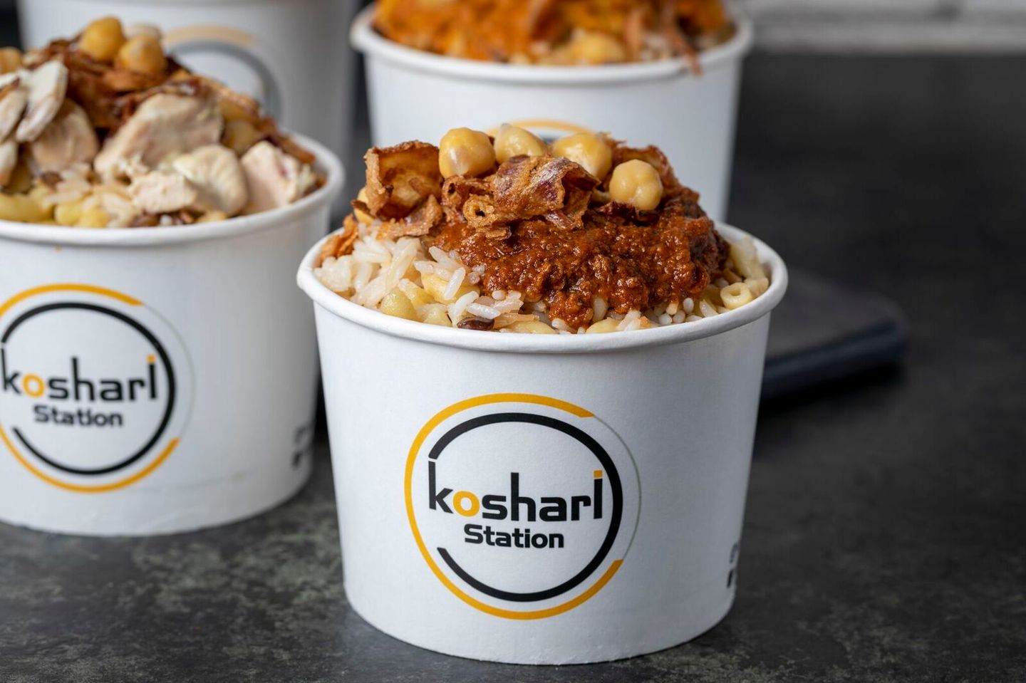 Minced Beef Koshari - Plater