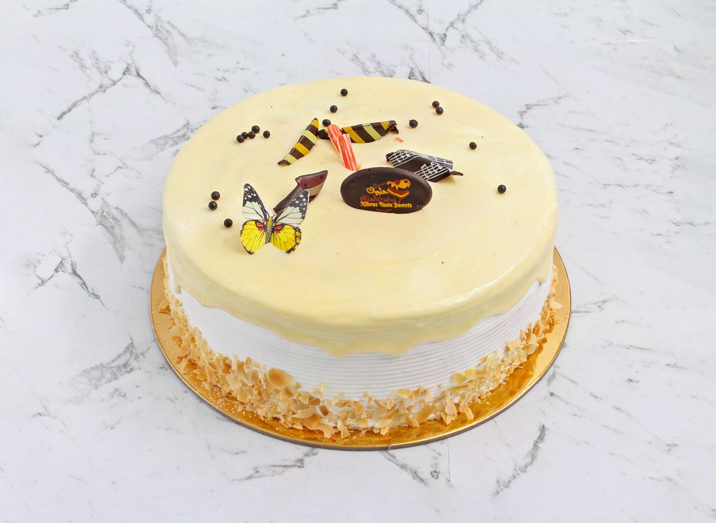 White Forest Cake - Medium