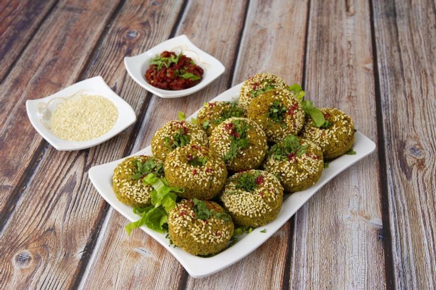 صحن فلافل - صغير