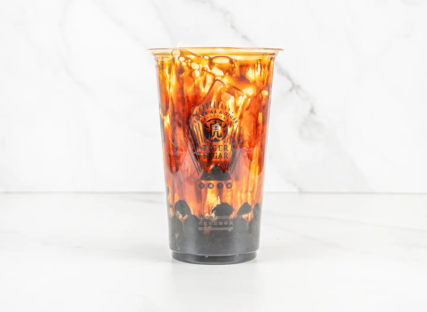 Black Sugar Milk With Boba [Signature] - Cold