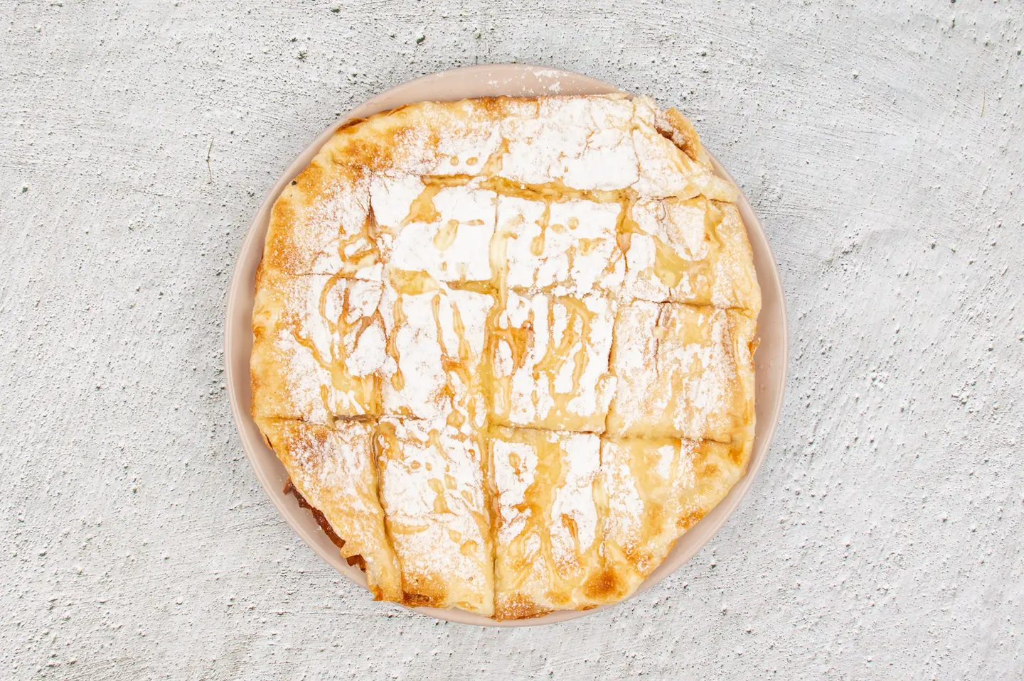 Plain Pie With Honey And Sugar - Plain Pie With Honey And Sugar Large