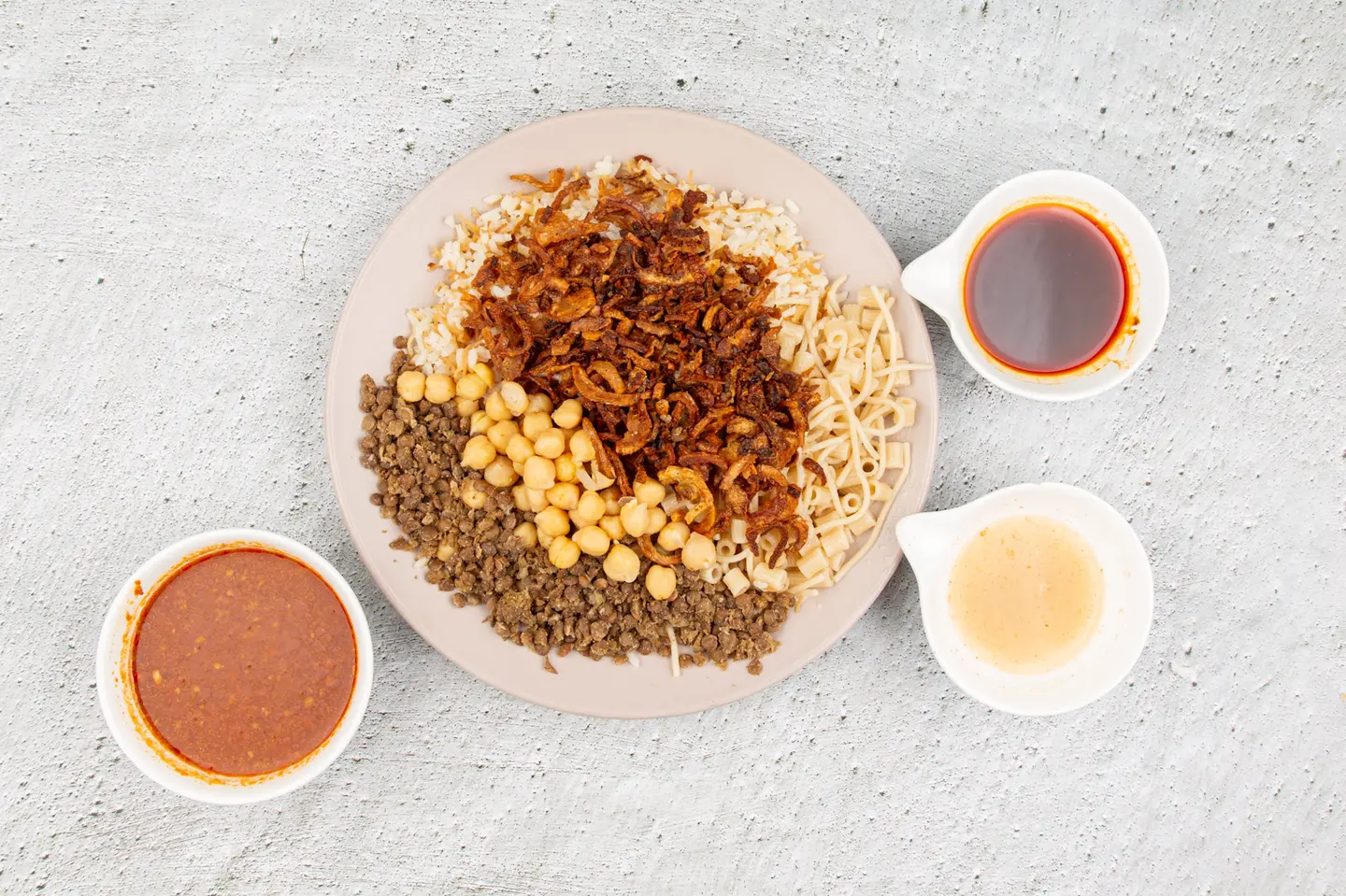 Koshary With Minced Meat  - Koshary With Minced Meat Large