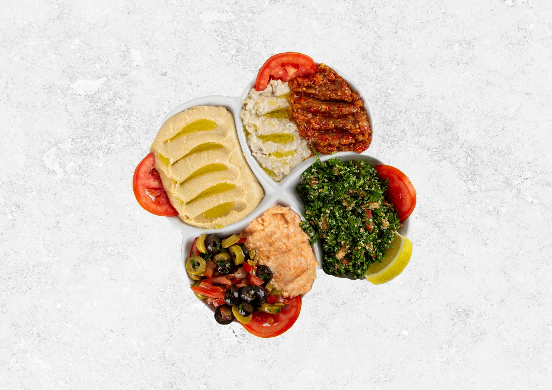 صحن مقبلات - صغير