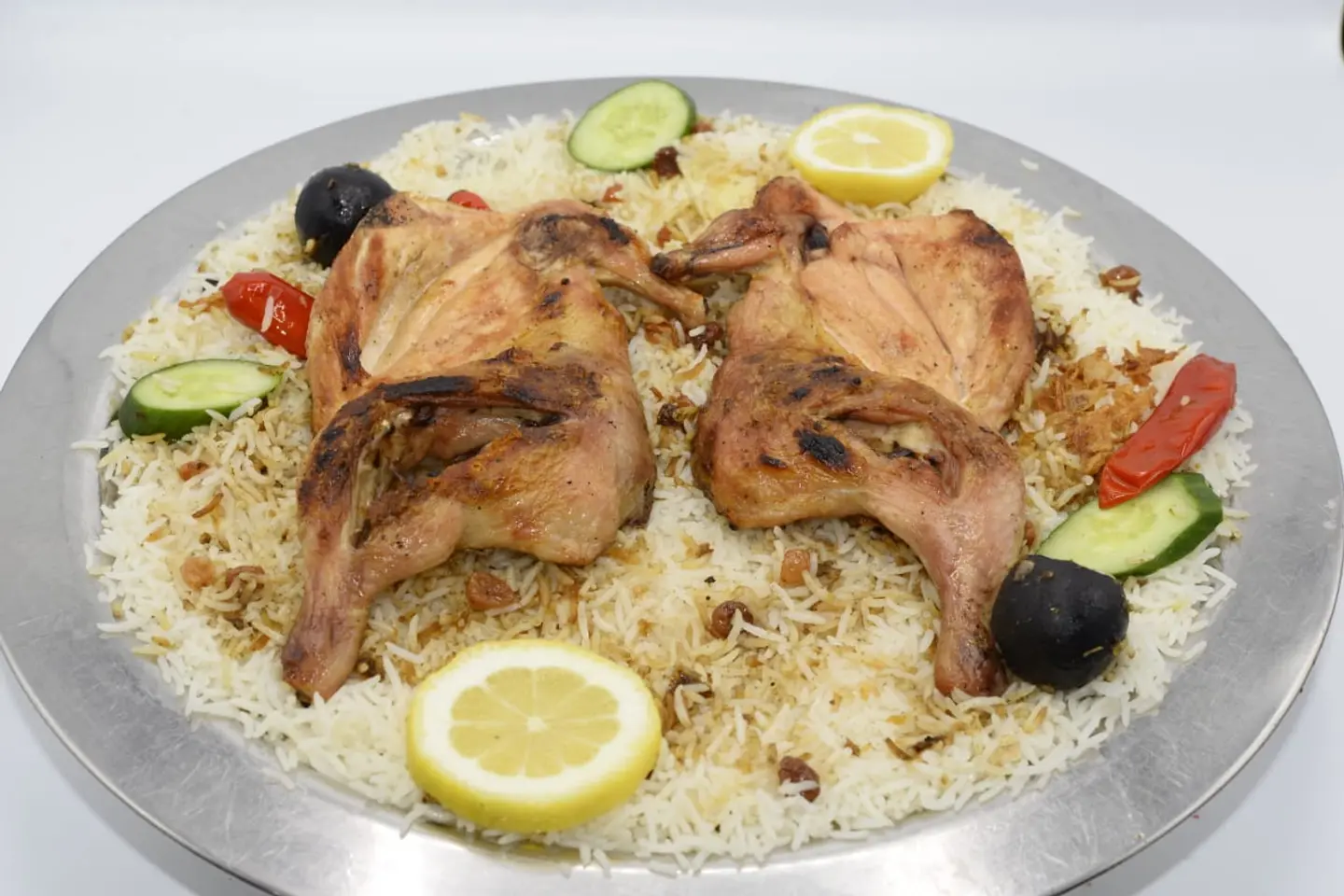 دجاج مظبي - نصف دجاجة