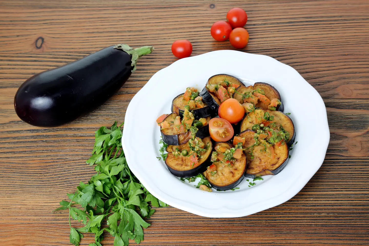 Fried Eggplant Plate - Small