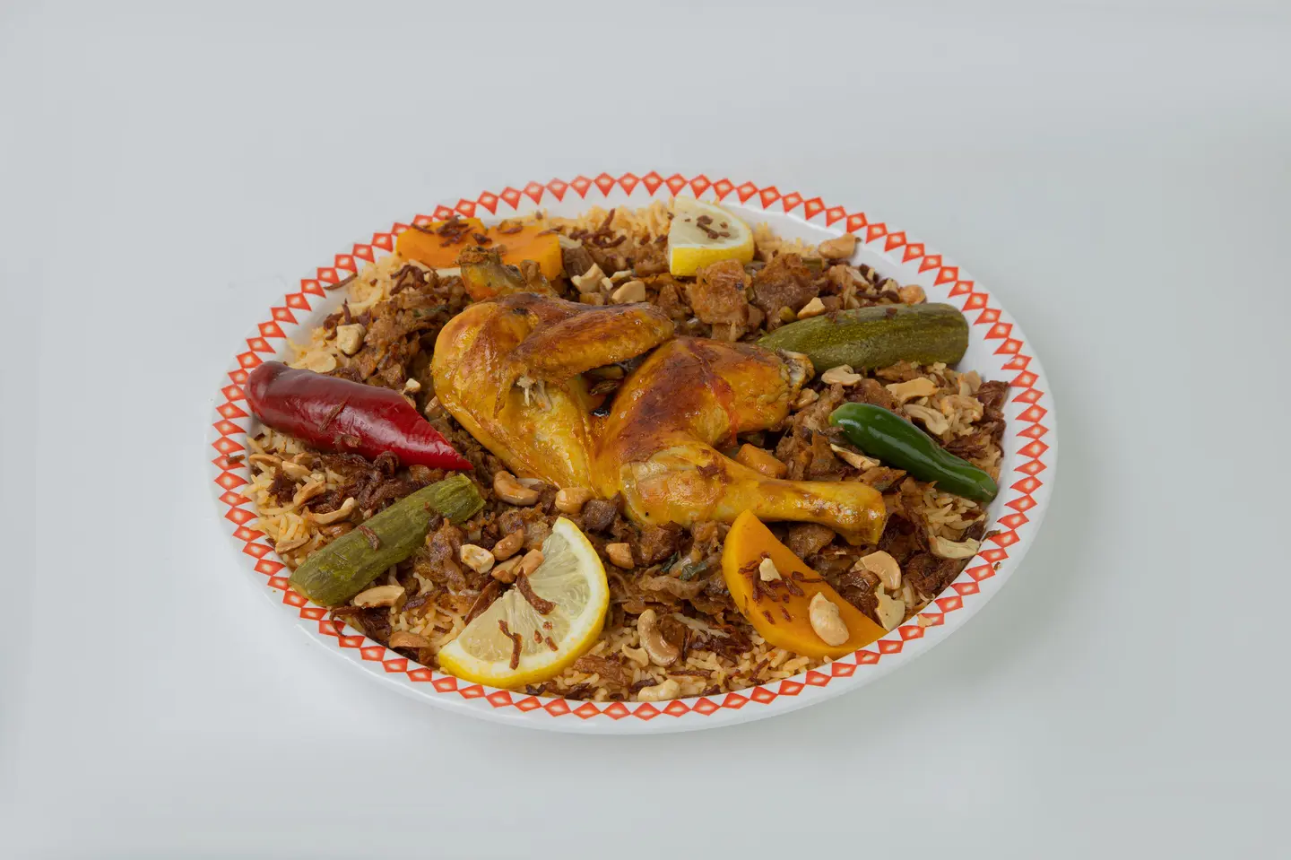 دجاج فرن - نص حبة دجاج