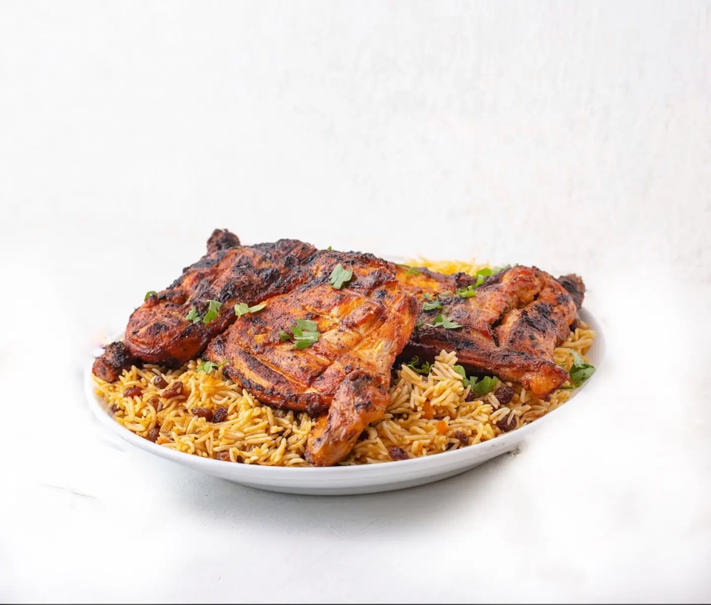 Charcoal Chicken With Rice - Whole Chicken