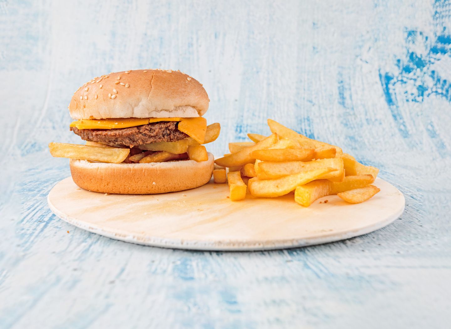 Beef Burger Meal - Regular