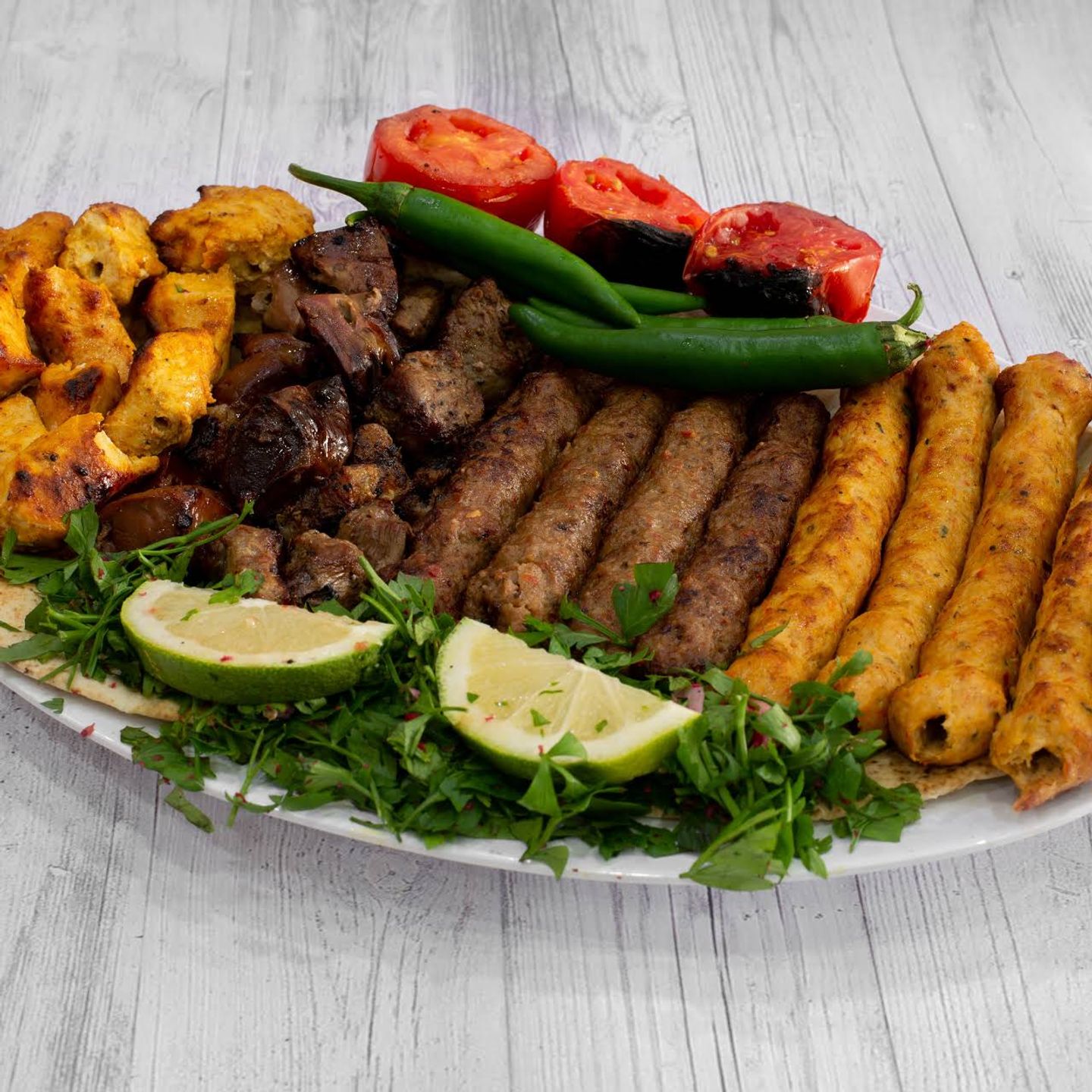 صحن مشاوي مشكلة  - صغير
